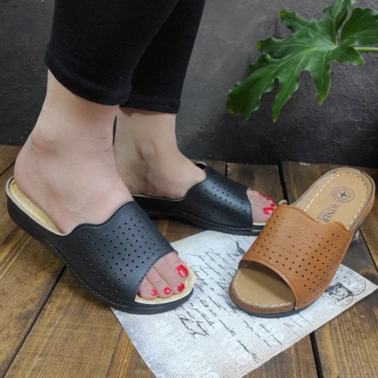 دمپایی زنانه طبی مدل نیلوفر