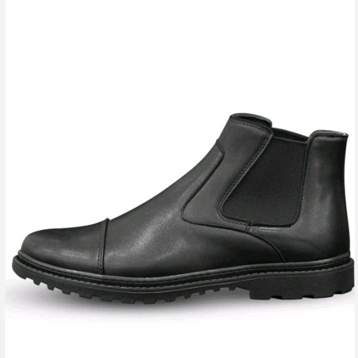 نیم بوت مردانه چرم خارجی درجه 1 مدل italy شیک و بادوام