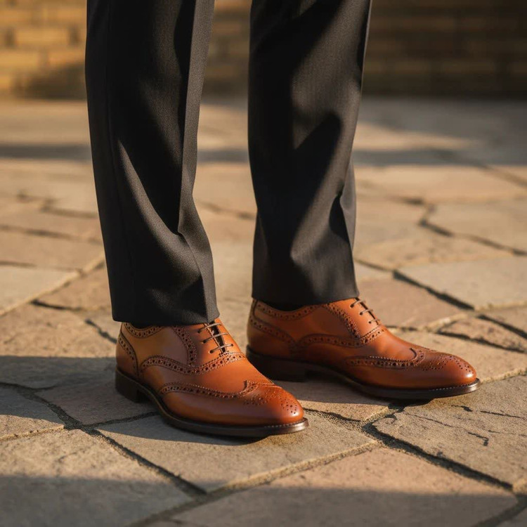 کفش مردانه هشترک رویه چرم خارجی اداری مجلسی روزمره