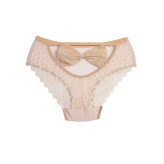 شورت زنانه پشت پاپیون گیپور طاووسی بانوسایز free size