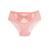 شورت زنانه پشت پاپیون گیپور طاووسی بانوسایز free size